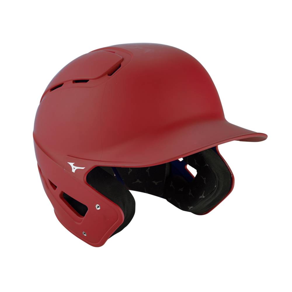 Casco Mizuno B6 Baseball Batting Uomo - Bordeaux - 23465-KJHD